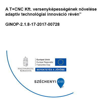 T+ CNC Kft. GINOP-2